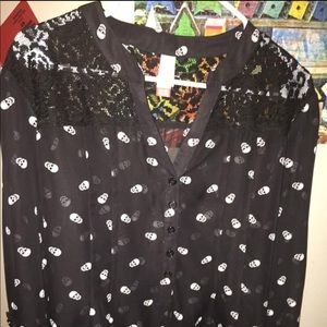 Shear skull shirt